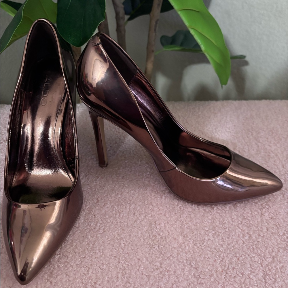 Aldo brown stilettos  high heels - Picture 2 of 7